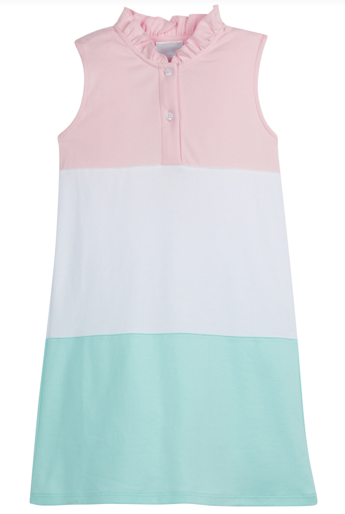 Color Block Hastings Polo Dress