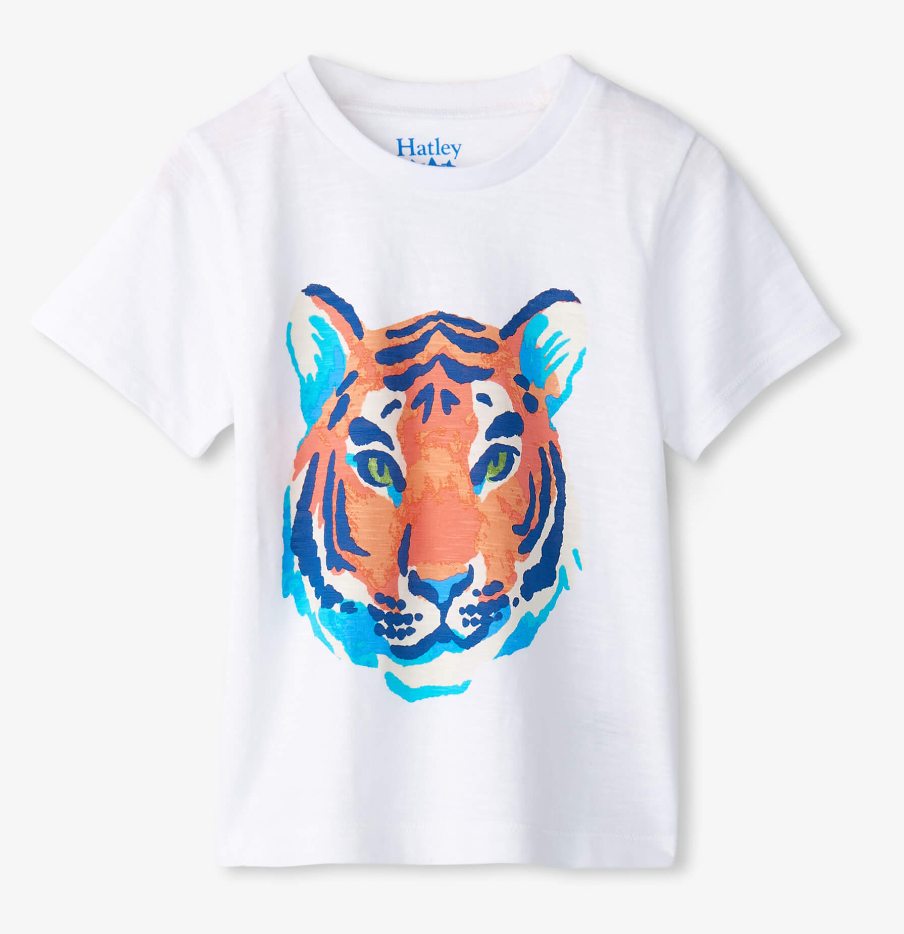Painted Tiger Graphic Tee