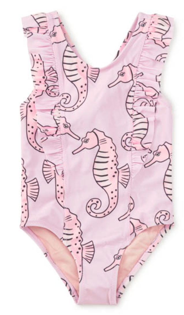 Ruffle One-Piece Swimsuit