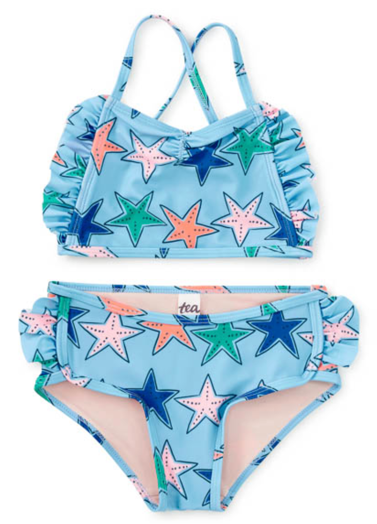 Ruffle Two-Piece Swim Set