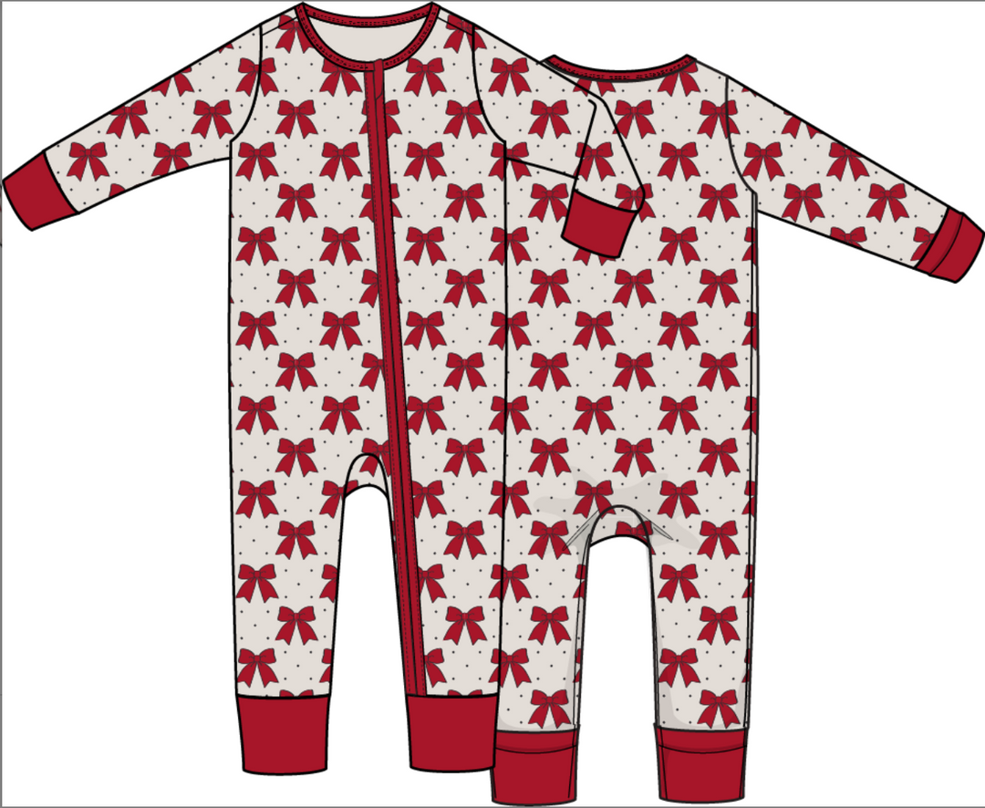 Festive Bows Convertible Romper
