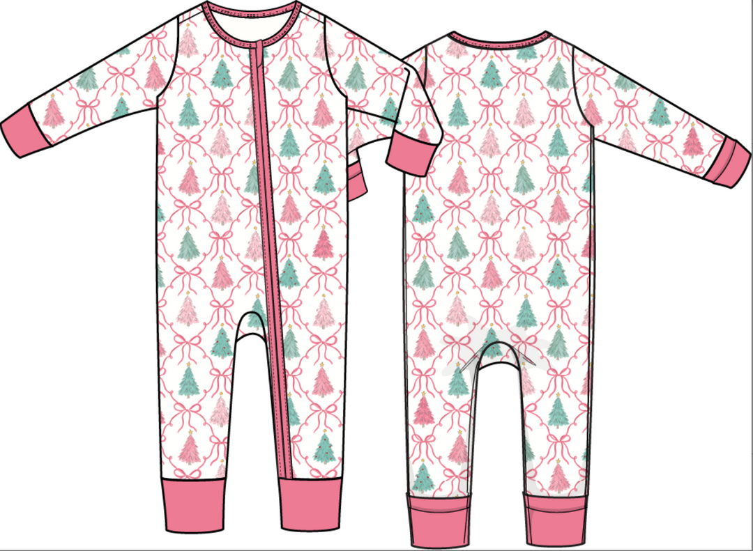 Bow Trellis Tree Convertible Romper