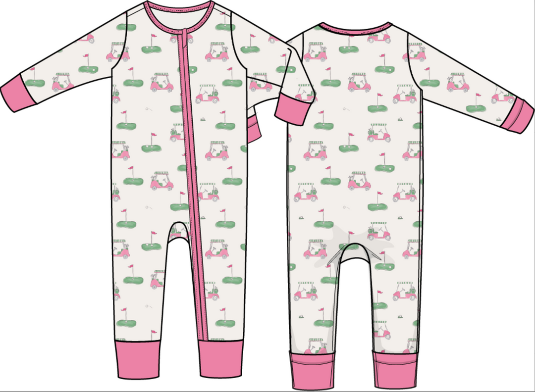 Golf Carts Convertible Romper