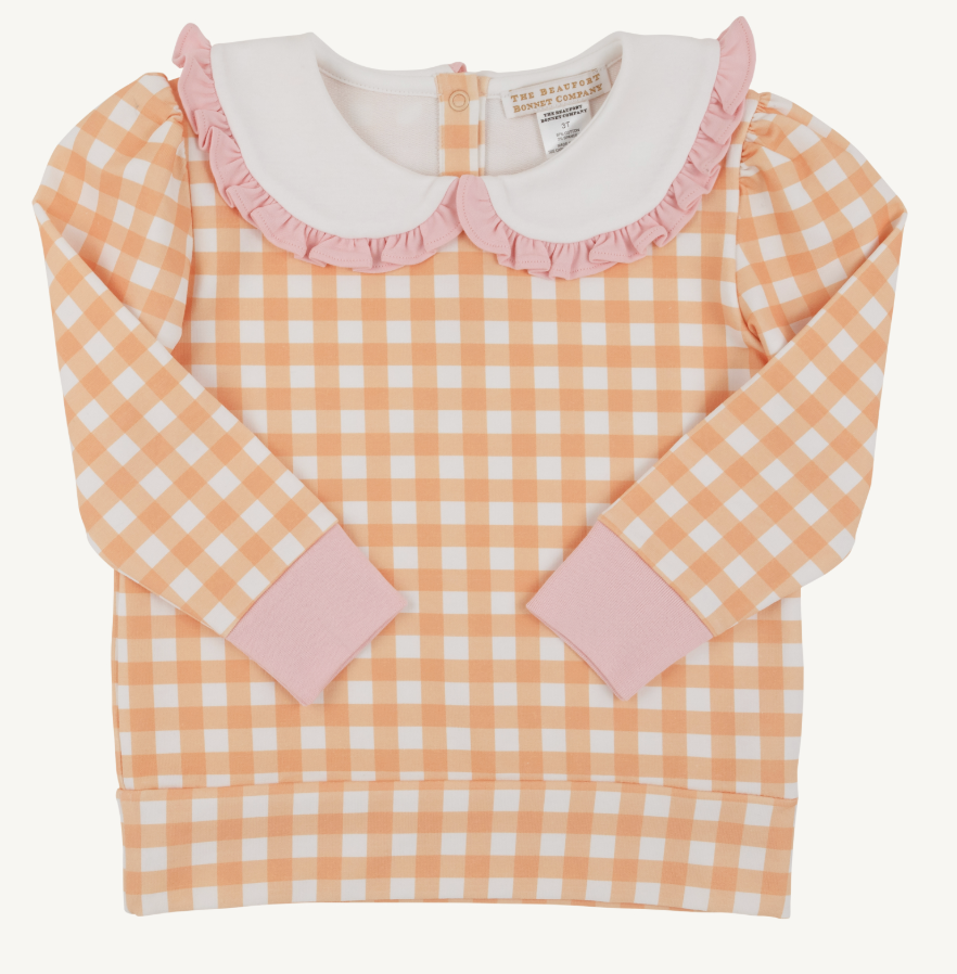 Maude's Ruffle Cassidy Comfy Crewneck