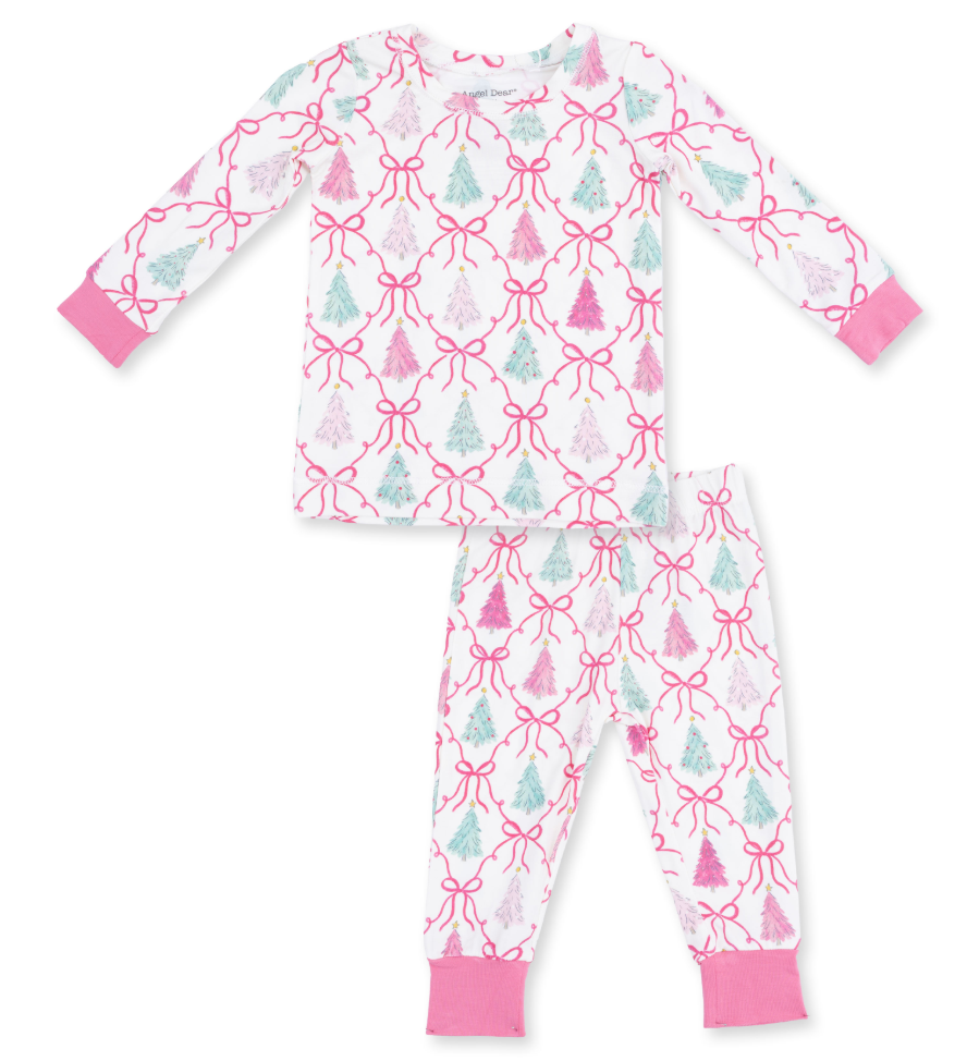 Bow Trellis Tree Loungewear Set