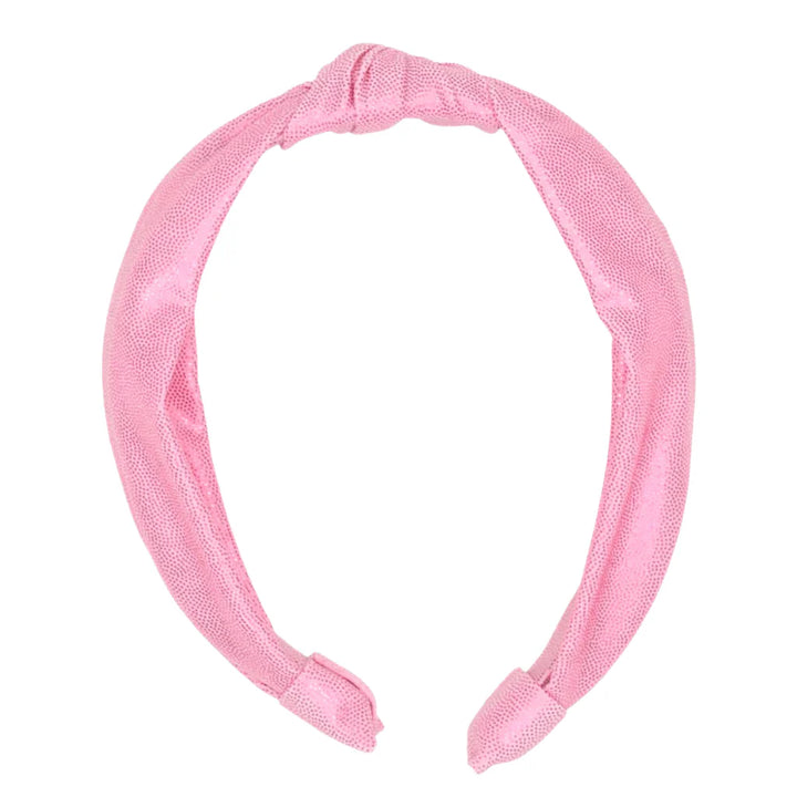 Top Knot Shimmer Headband