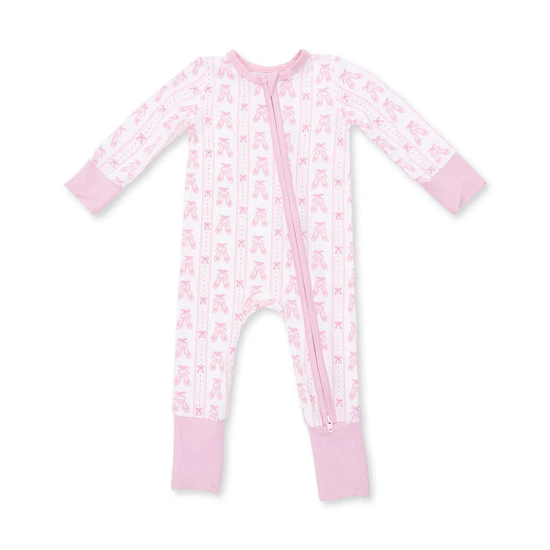 Ballet Shoes Ribbon Stripe Convertible Romper