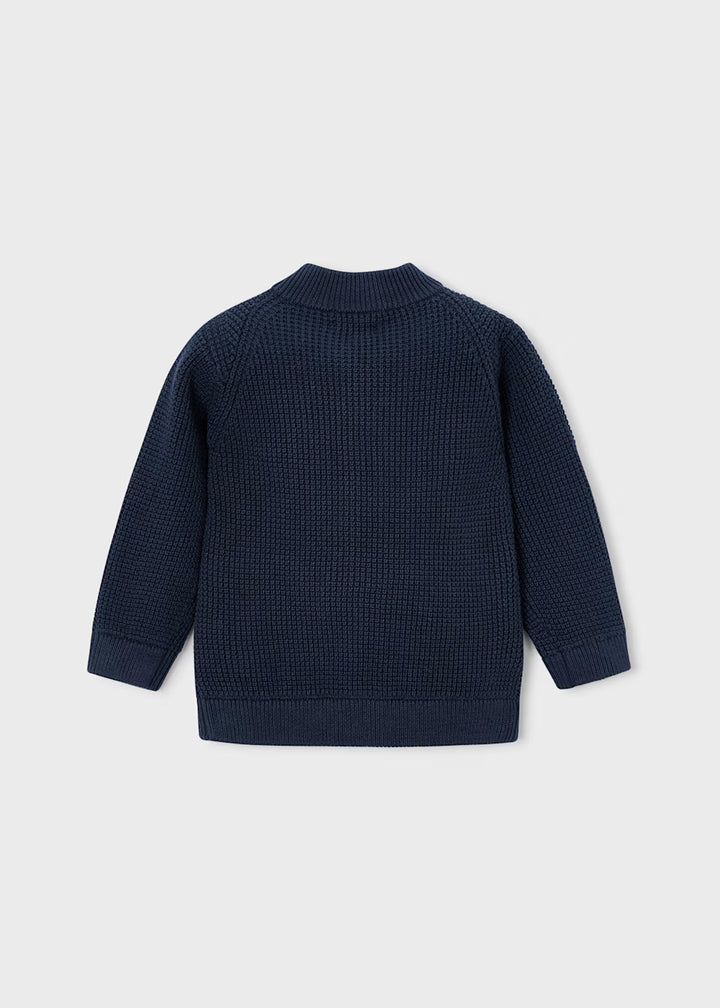 Knit Zip Cardigan