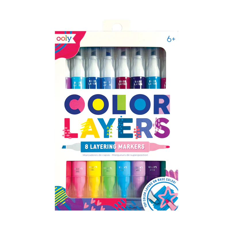 Color Layers: Double-Ended Layering Markers