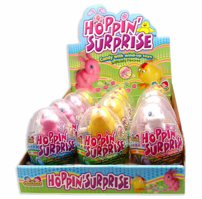 Kidsmania Hoppin Surprise Egg w/Candy & Toy