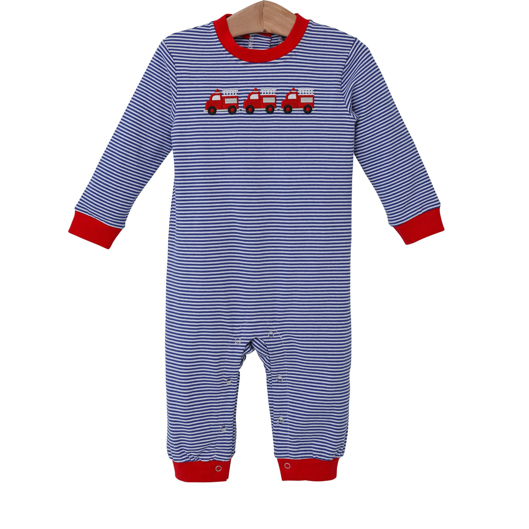 Applique Romper-Longsleeve