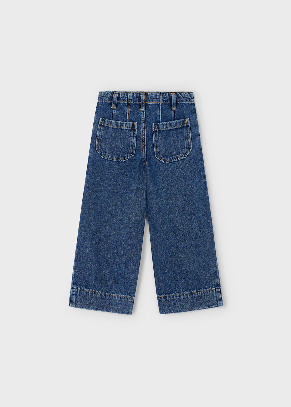 Wide Leg Denim Pants