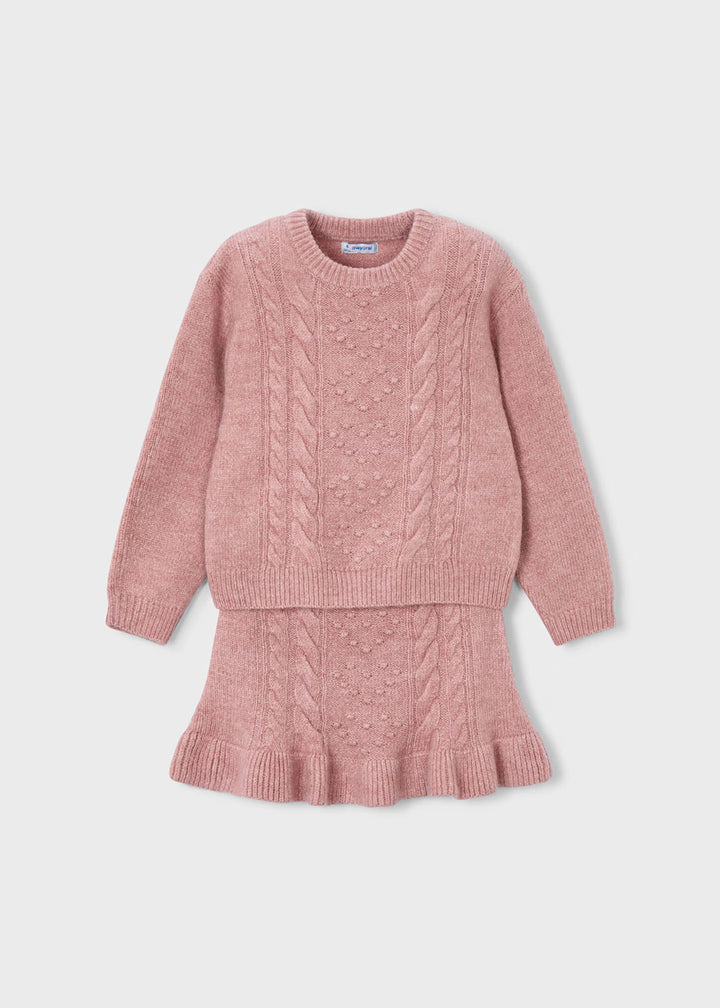 Tricot Skirt Set