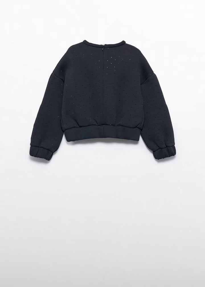 Pullover w/Rhinestones