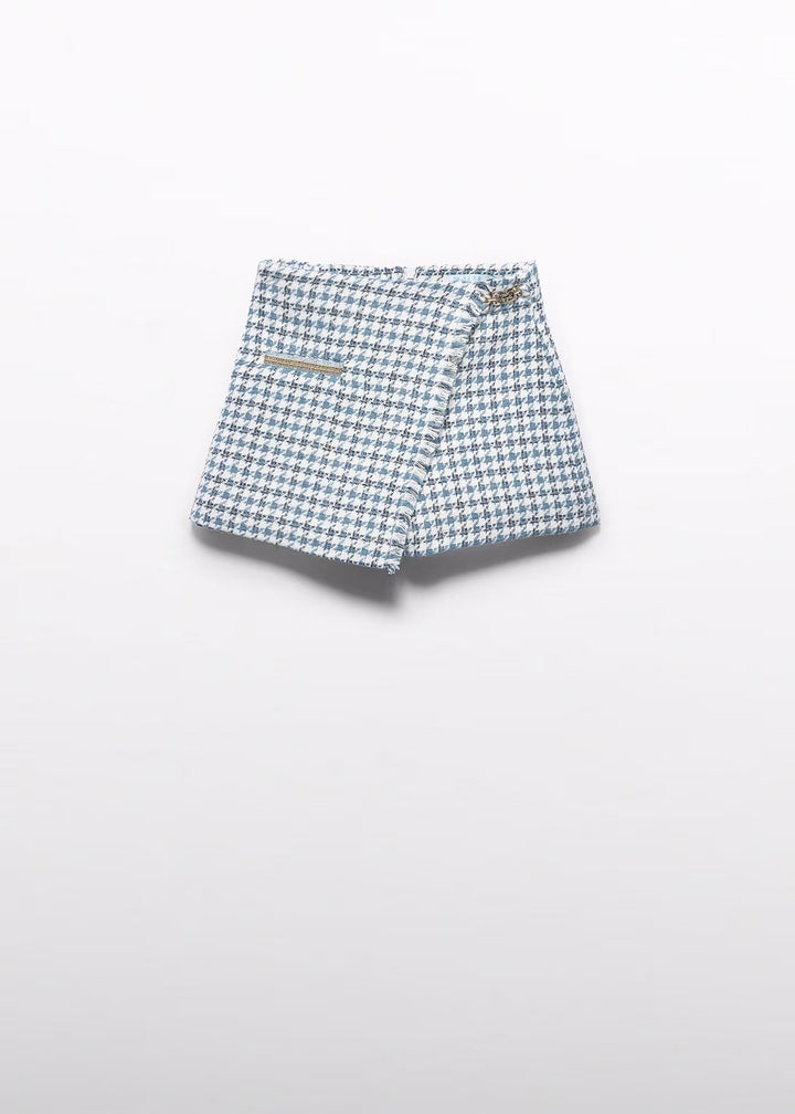 Houndstooth Skort