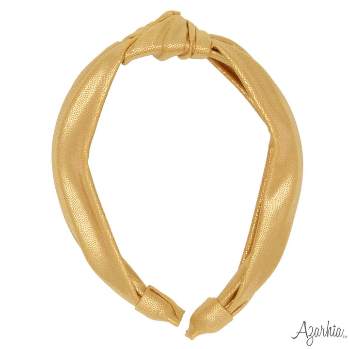 Top Knot Shimmer Headband