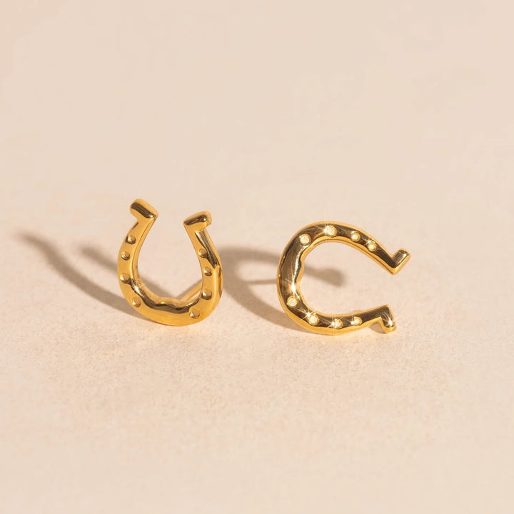 Horseshoe Stud Earrings