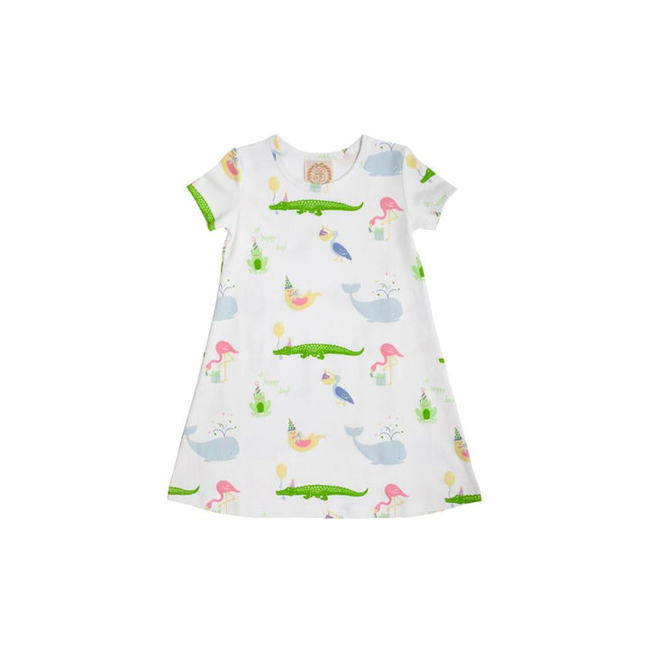 Short Sleeve Polly Play Dress