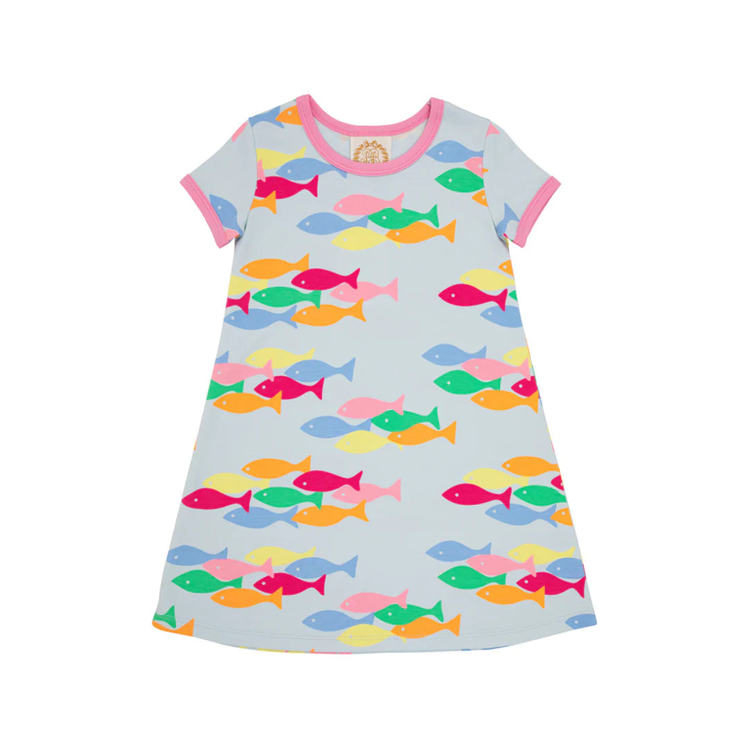 Short Sleeve Polly Play Dress