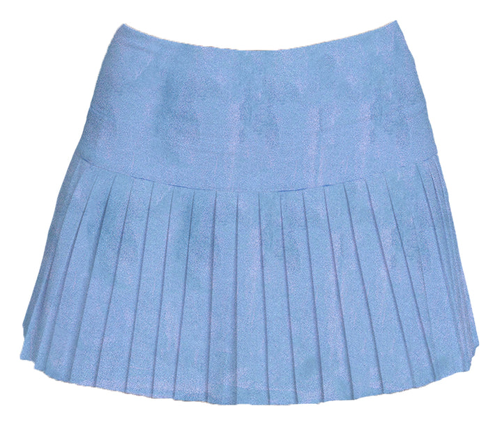 Mini Pleated Shimmer Skort