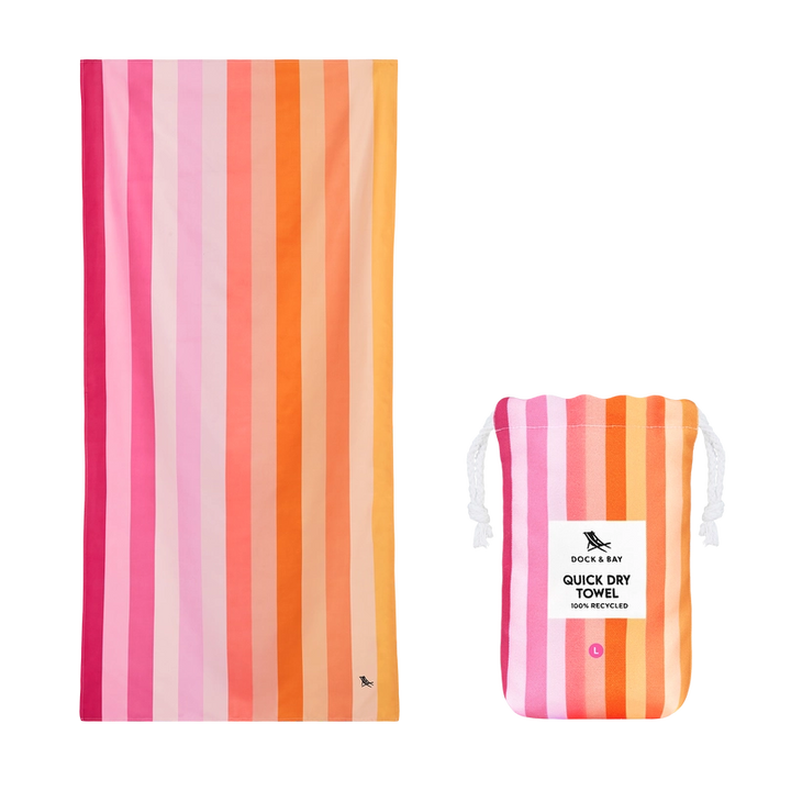 Dock & Bay Quick Dry Towel-Cabana