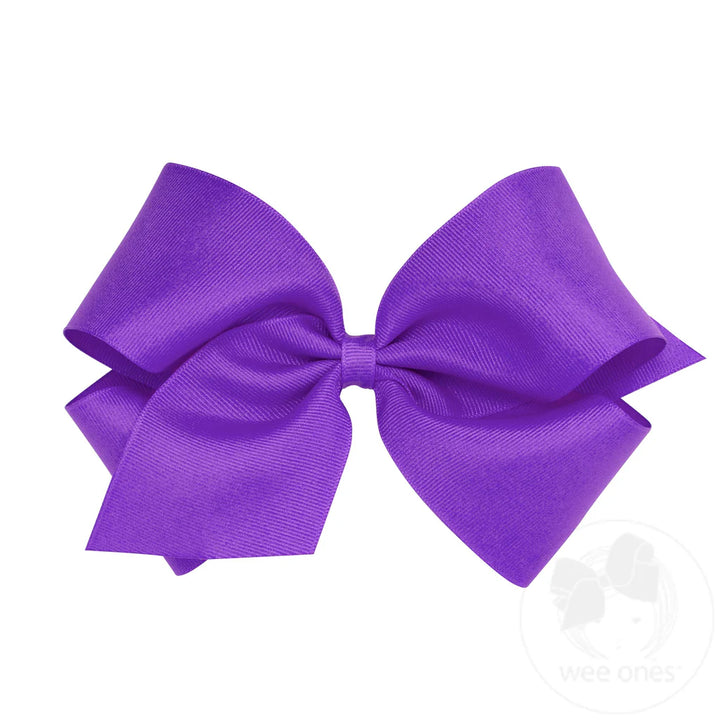 Classic Grosgrain Bow-Plain Wrap