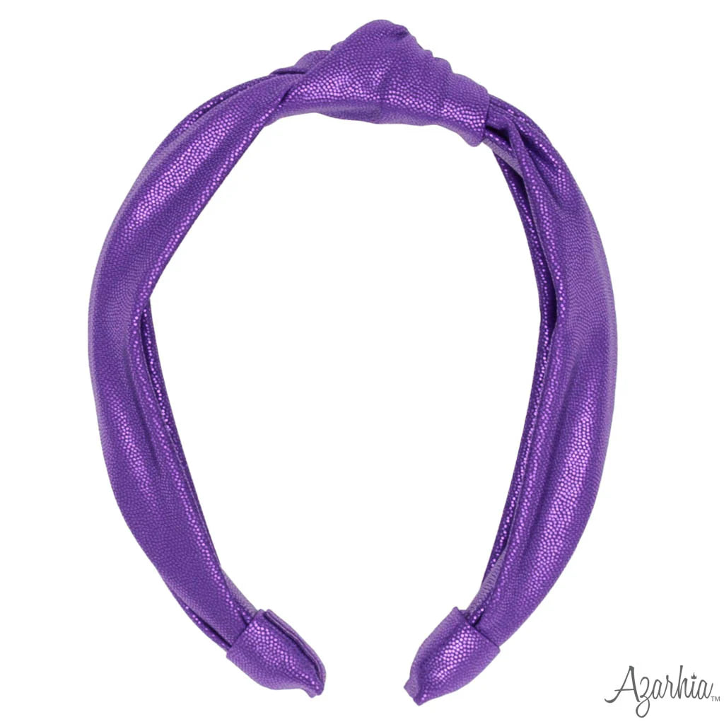 Top Knot Shimmer Headband