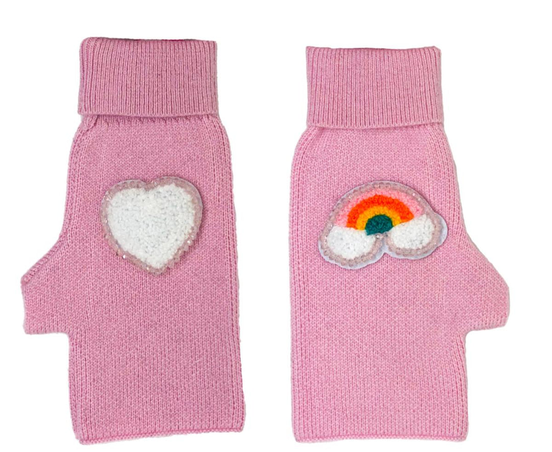 Rainbow Patch Gloves