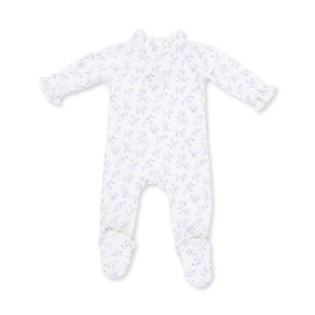 Rose Briar Kimono Ruffle Snap Footie