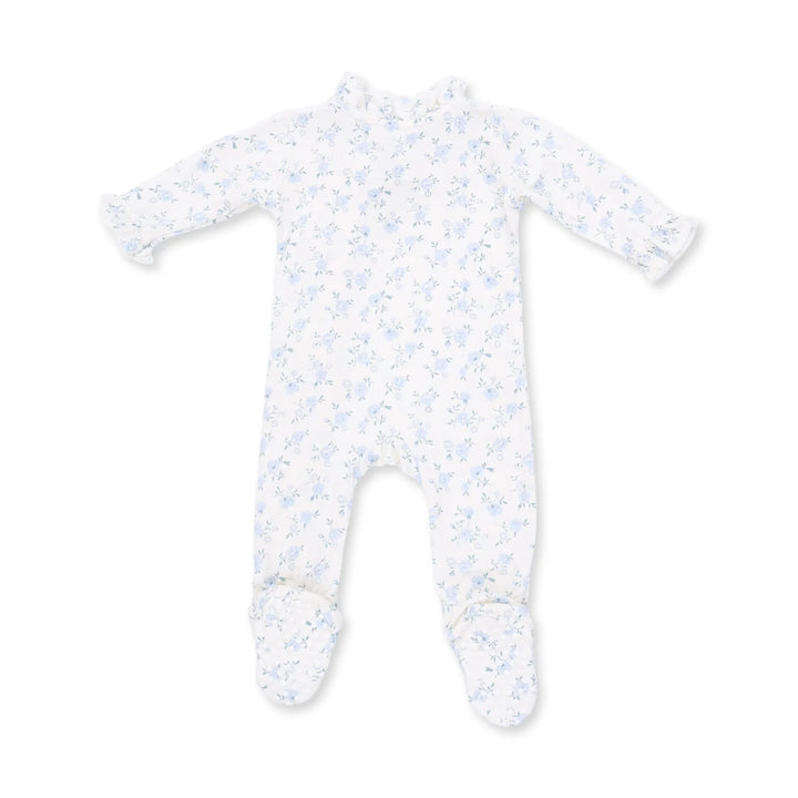 Rose Briar Kimono Ruffle Snap Footie