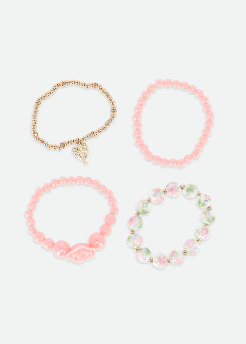 Rose Bracelet Set