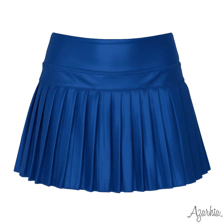 Mini Pleated Shimmer Skort