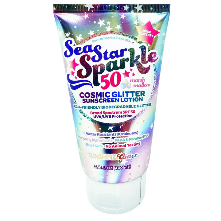 SeaStar Sparkle Cosmic BioGlitter Sunscreen