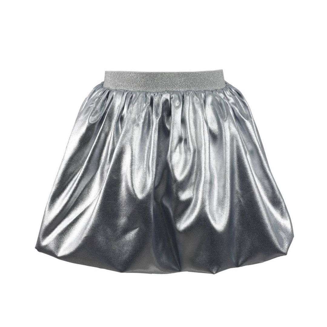 Shiny Metallic Mini Skirt