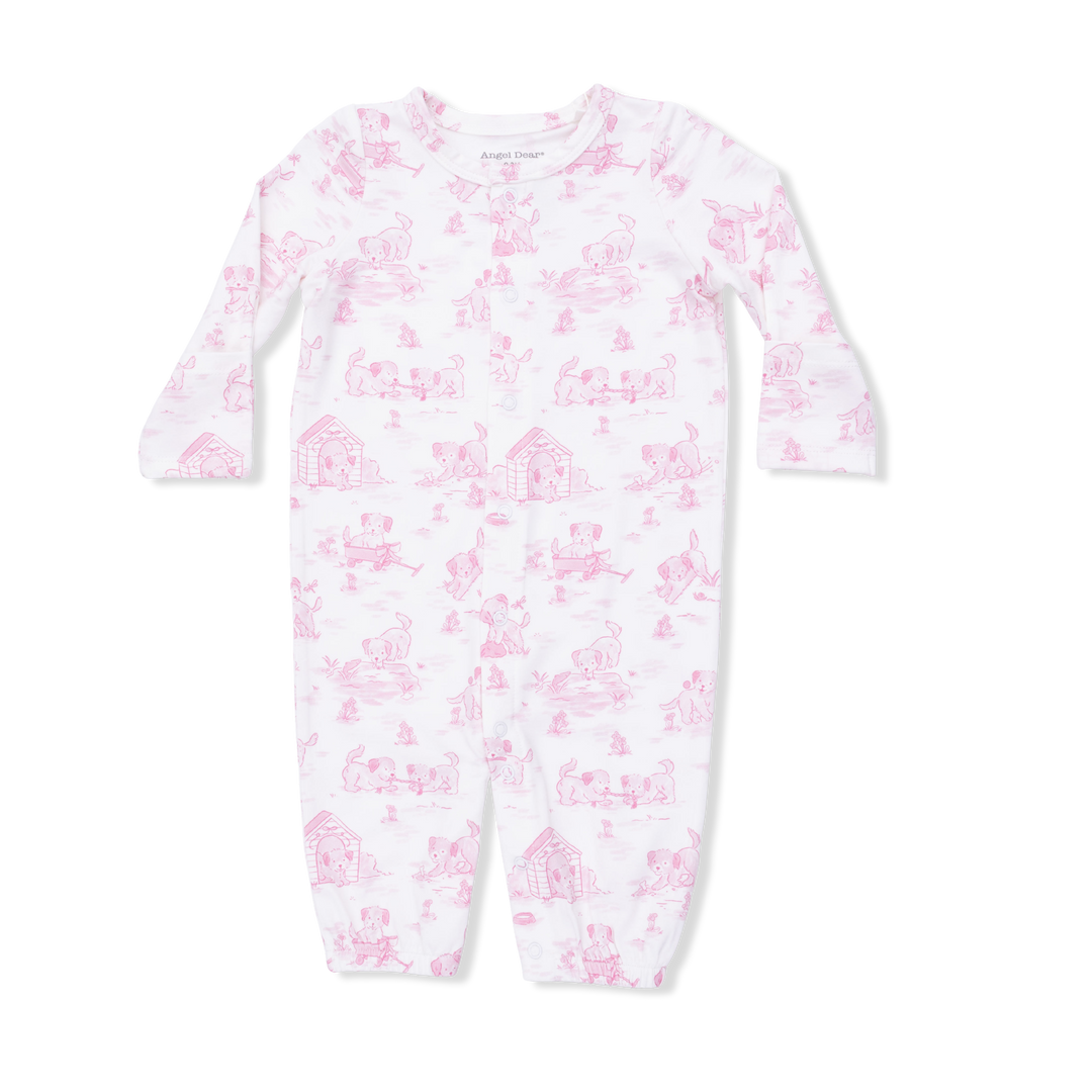 Puppy Toile Convertible Gown