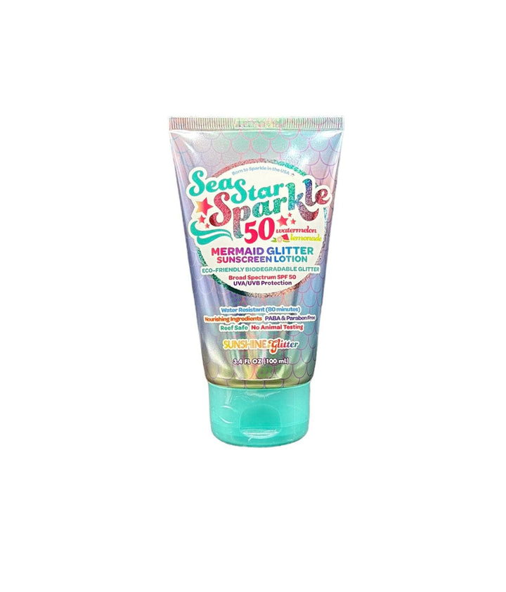 SeaStar Sparkle Cosmic BioGlitter Sunscreen