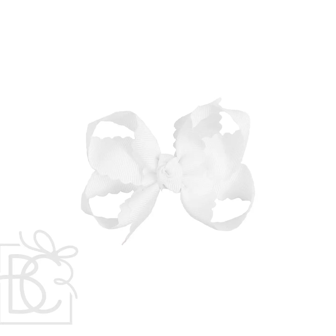 Scalloped Edge Bow
