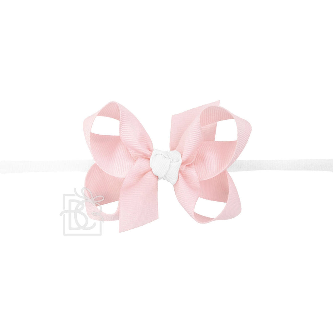 Pantyhose Headband w/ Grosgrain Bow