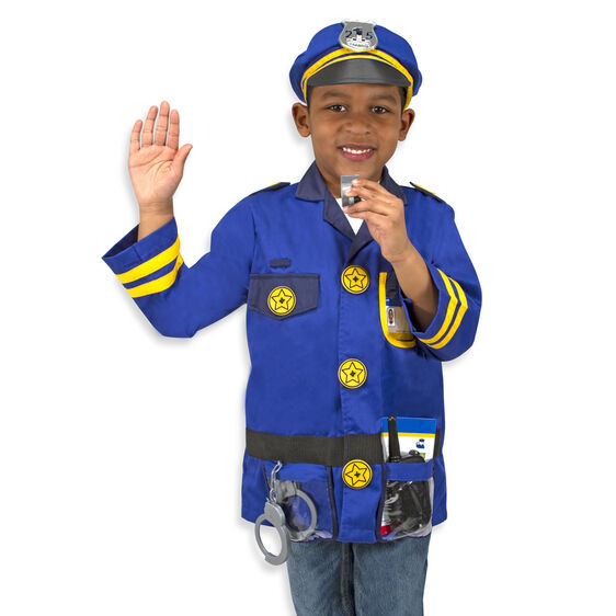 Police Officer Costume Role Play Set