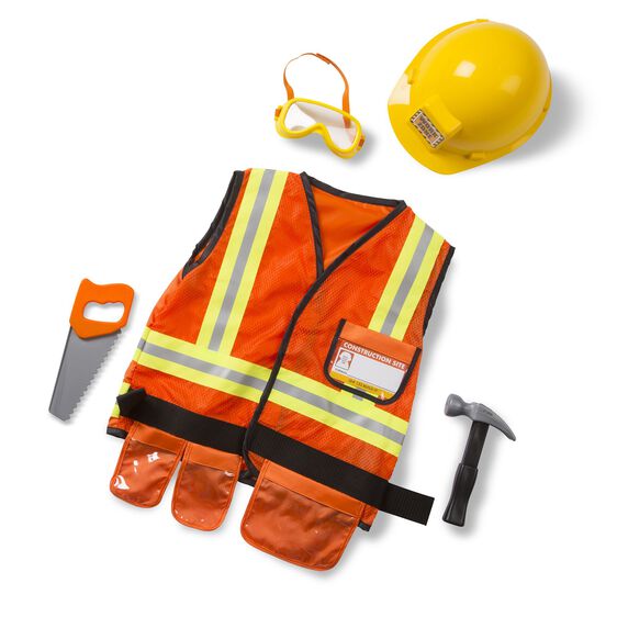 Construction Worker Costume Role Play