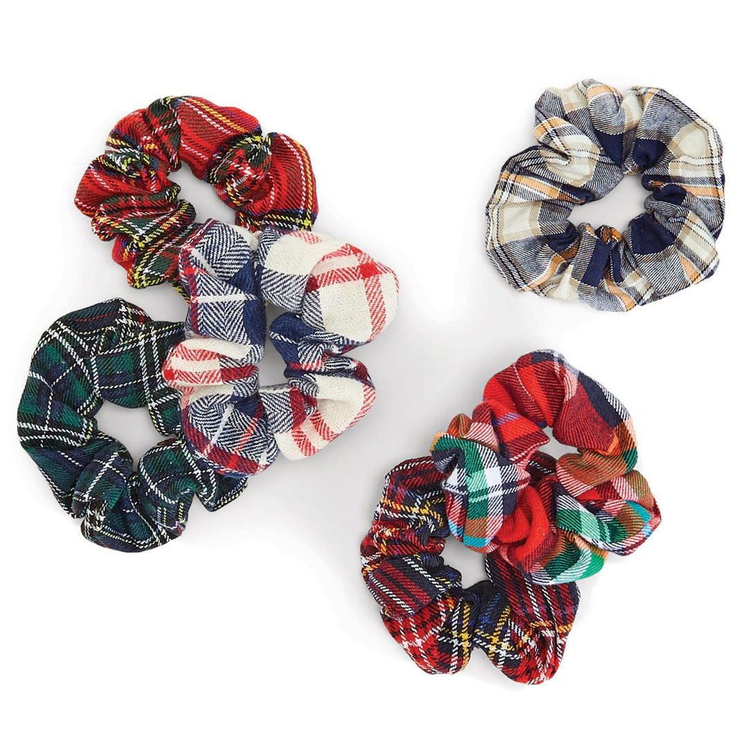 Plaid Scrunchies