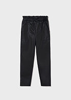 Leather Paperbag Pant