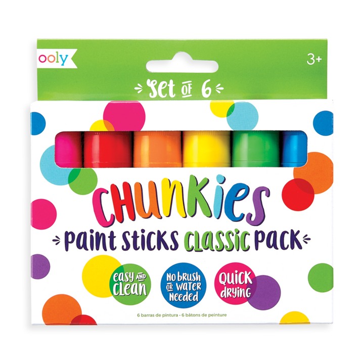 Chunkies Paint Sticks- 6 Pack