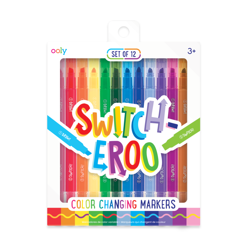 Switch-eroo! Color Changing Markers- Set of 12