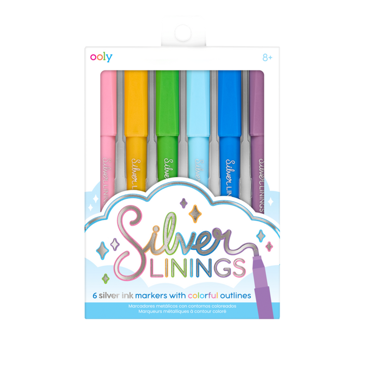 Silver Lingings Outline Markers