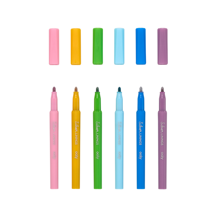 Silver Lingings Outline Markers