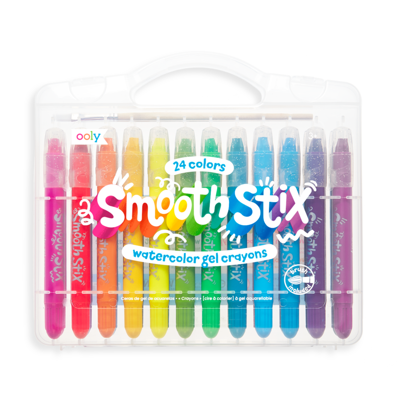 Smooth Stix Watercolor Gel Crayons 25 pc