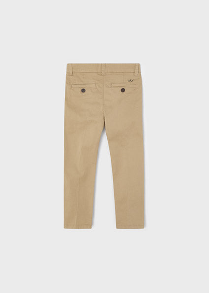 Slim Fit Chino Khaki Pants