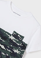 Camouflage Graphic Pocket Tee