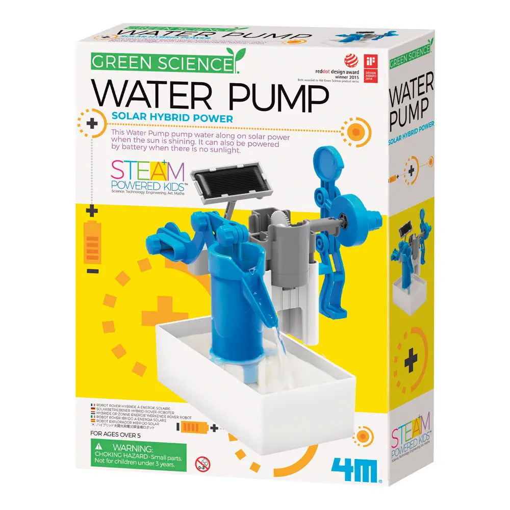 Green Science Solar Hybrid Power Water Pump STEM Kit